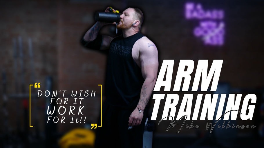 MISFITZ SUPPLEMENTS // ARM TRAINING